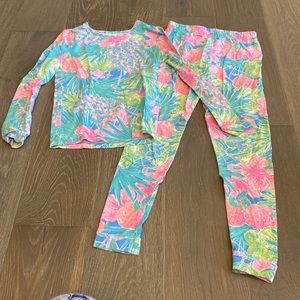 Girls size 10 Lilly Pulitzer pajamas excellent condition